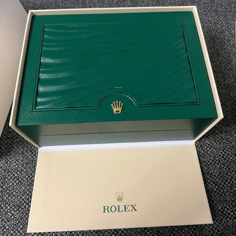 Rolex Watch Box – Suisse Geneve Green Luxury Case for Submariner, Datejust, Explorer, and Daytona