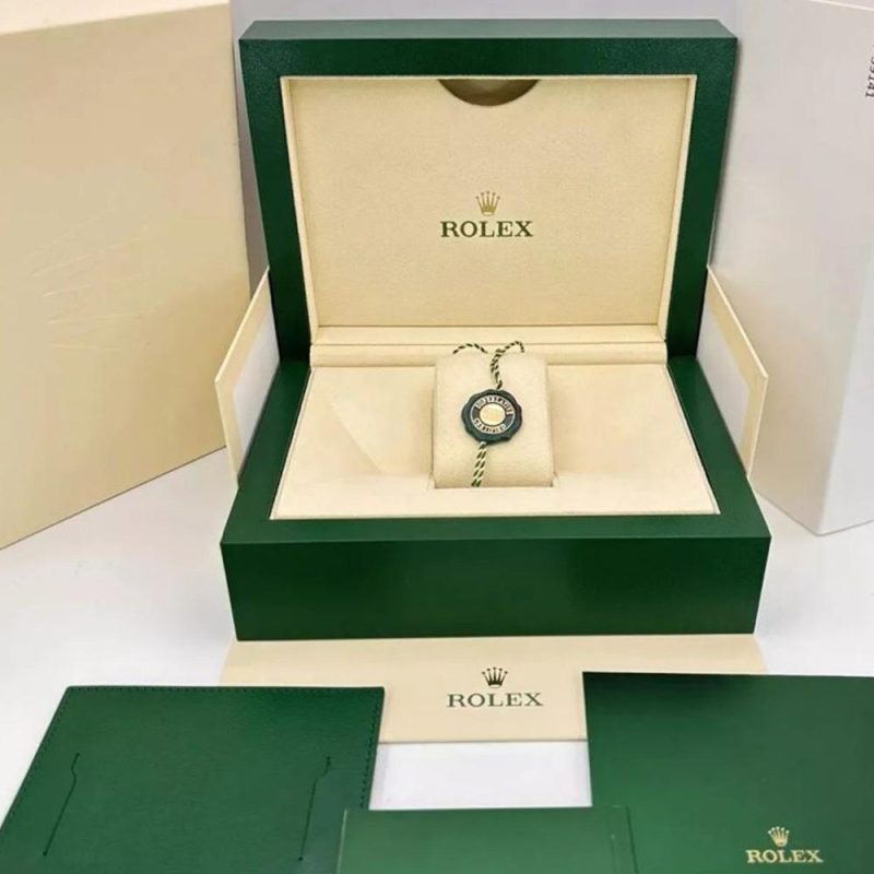 Rolex Watch Box – Suisse Geneve Green Luxury Case for Submariner, Datejust, Explorer, and Daytona