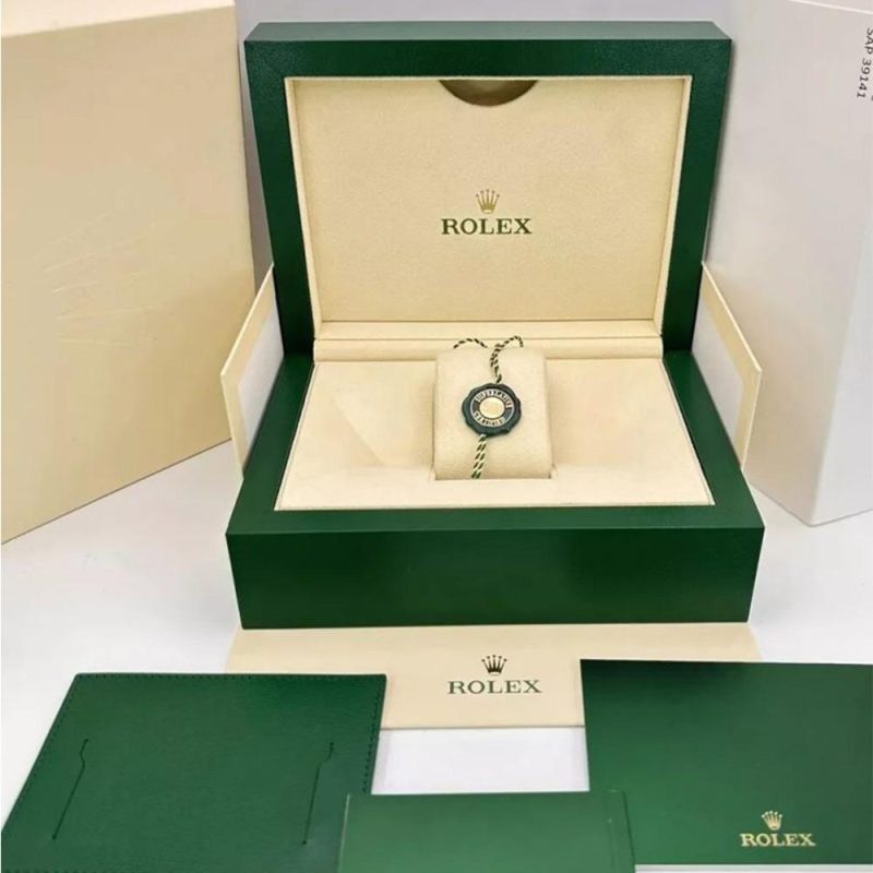 Rolex Watch Box – Suisse Geneve Green Luxury Case for Submariner, Datejust, Explorer, and Daytona