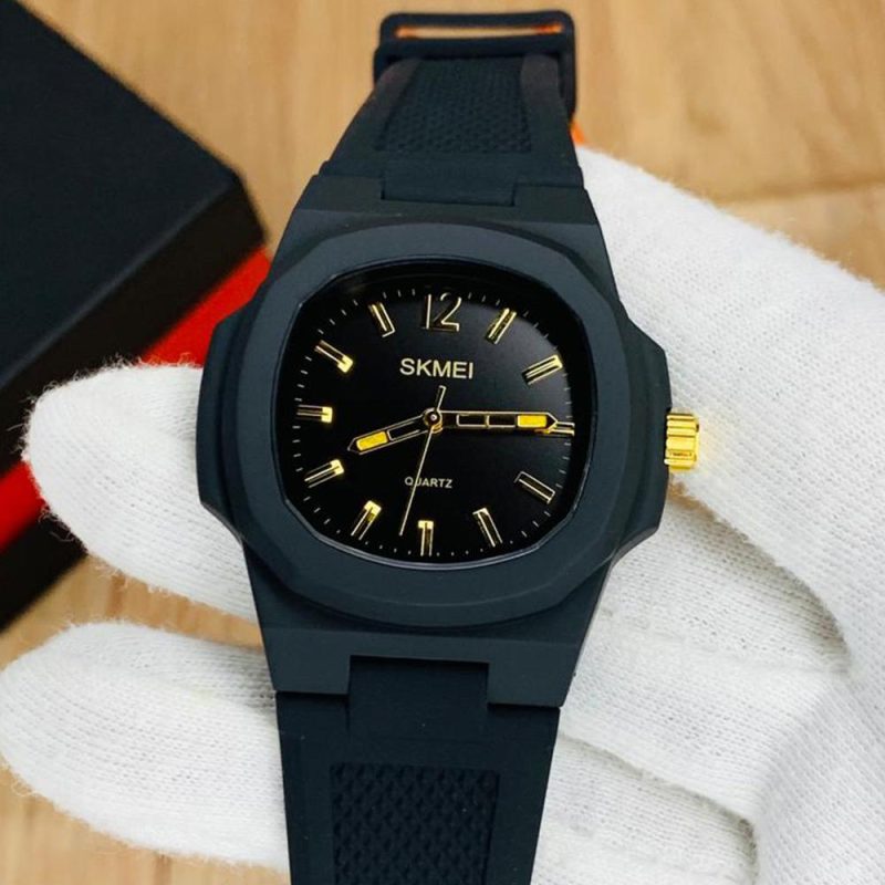 SKMEI 1717 Black Men’s Quartz Sports Waterproof Watch