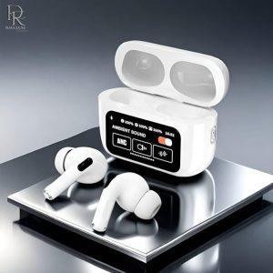 A9 Pro LED Screen Airpods (White Colour)