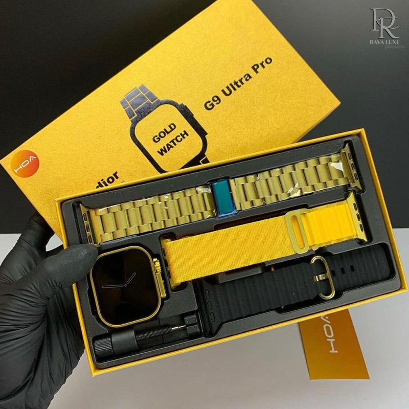 G9 Ultra Pro Smartwatch – Special Gold Edition
