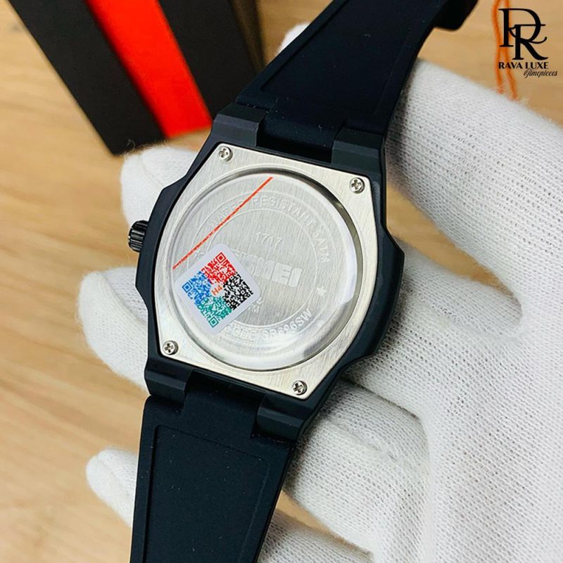 SKMEI 1717 Black Men’s Quartz Sports Waterproof Watch