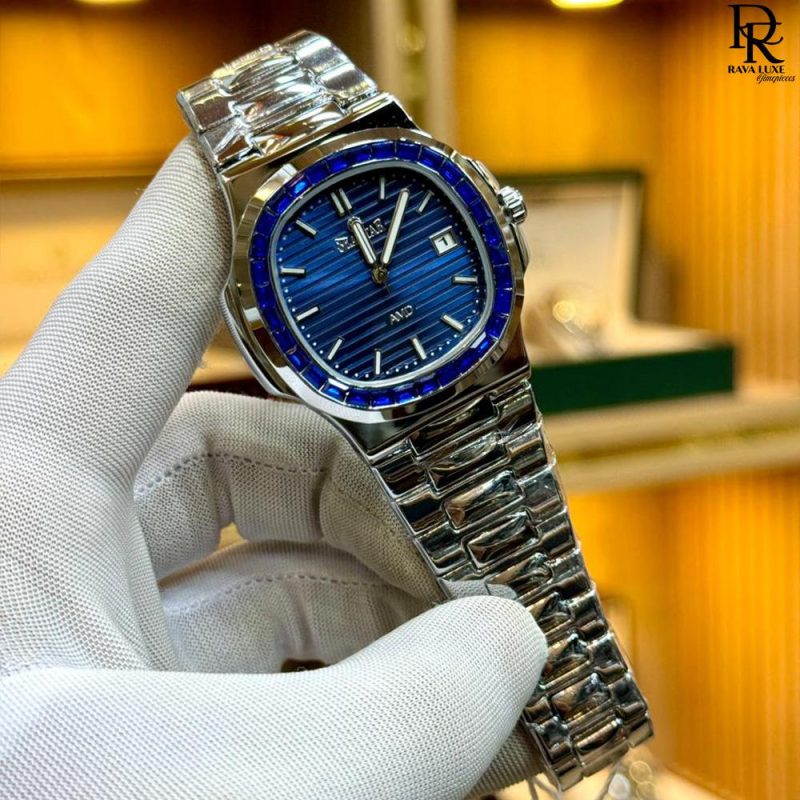 SEASTAR (Original) – Slim Case Watch with Stone Bezel