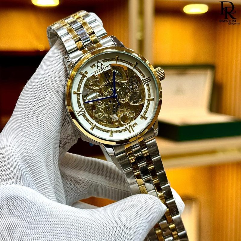 FITRON Original Automatic Skeleton Watch