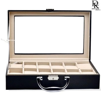12 Slots Wrist Watch Storage Box