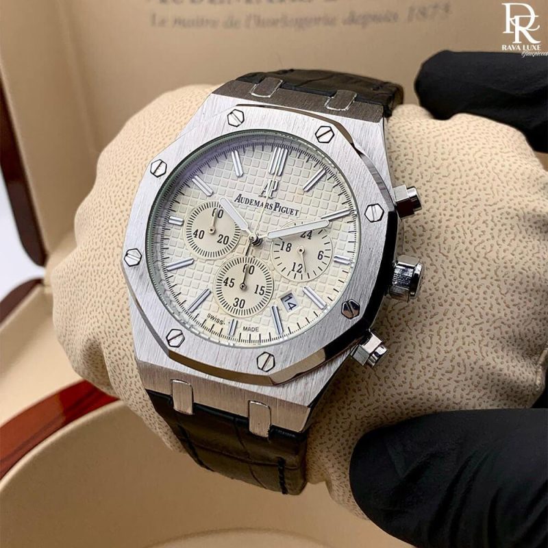 Audemars Piguet (AP) Leather Strap Watch