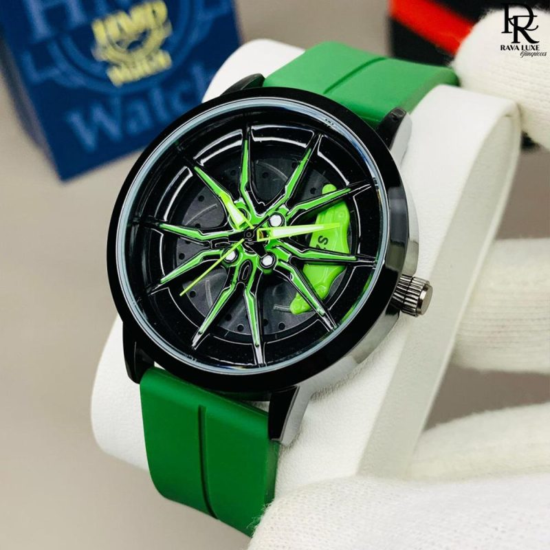 New Arrival – Rotating Watch with Rubber Strap