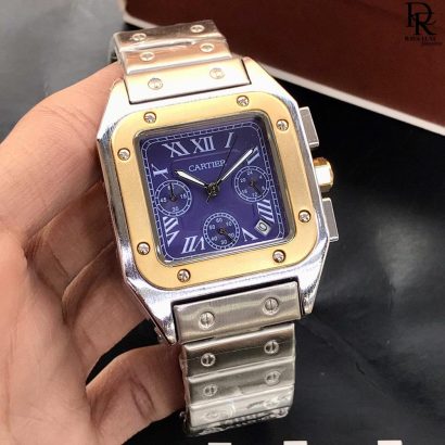 CARTIER Men's Watch – Santos Model with Chronograph