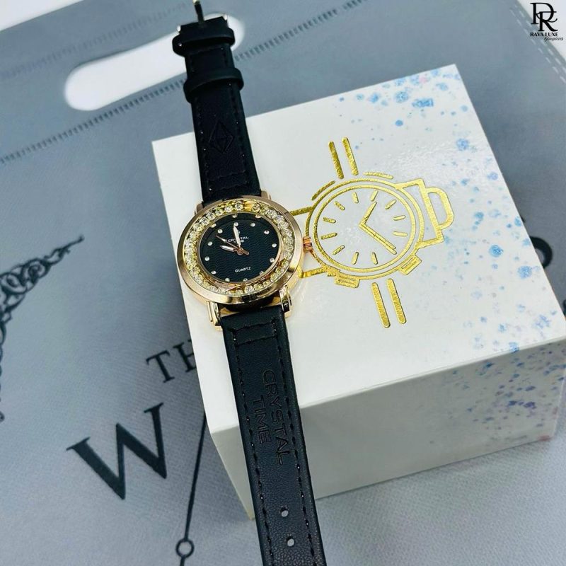 Crystal Time Gents Watch | Movado Style Dial | Premium Look