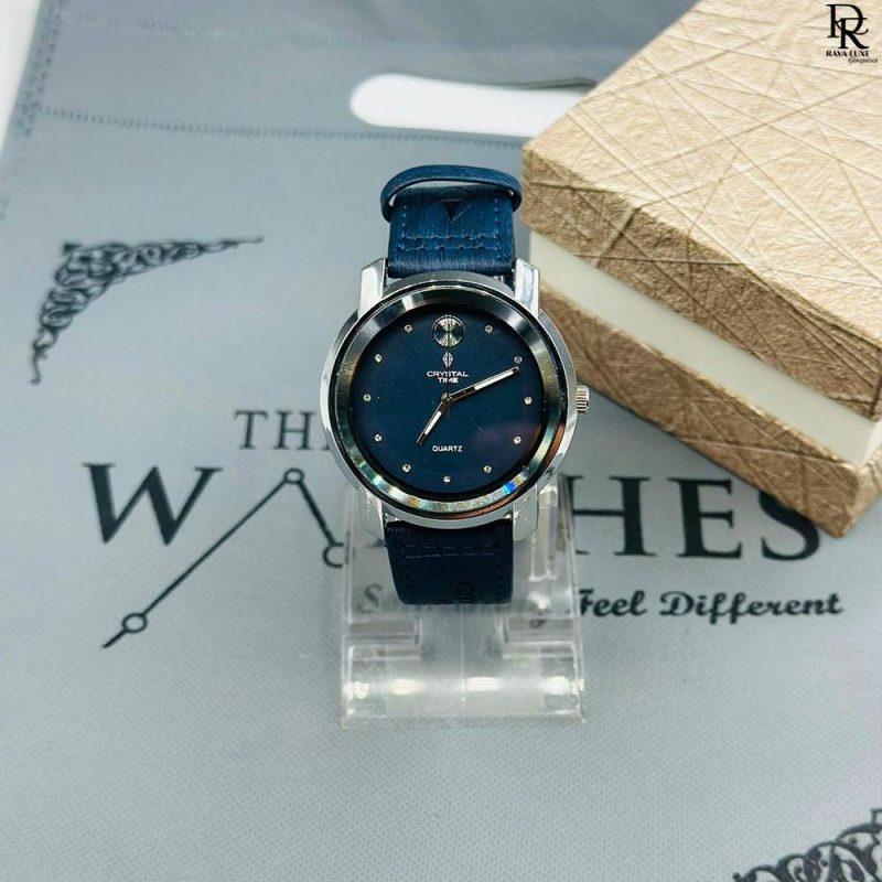 Crystal Time Gents Watch | Movado Style Dial | Premium Look