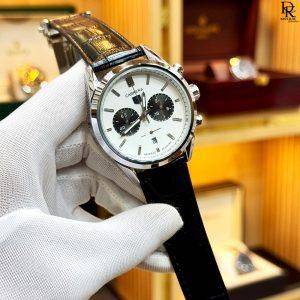 TAG Chronograph Watch – Leather Strap | Master Lock | Premium Quality
