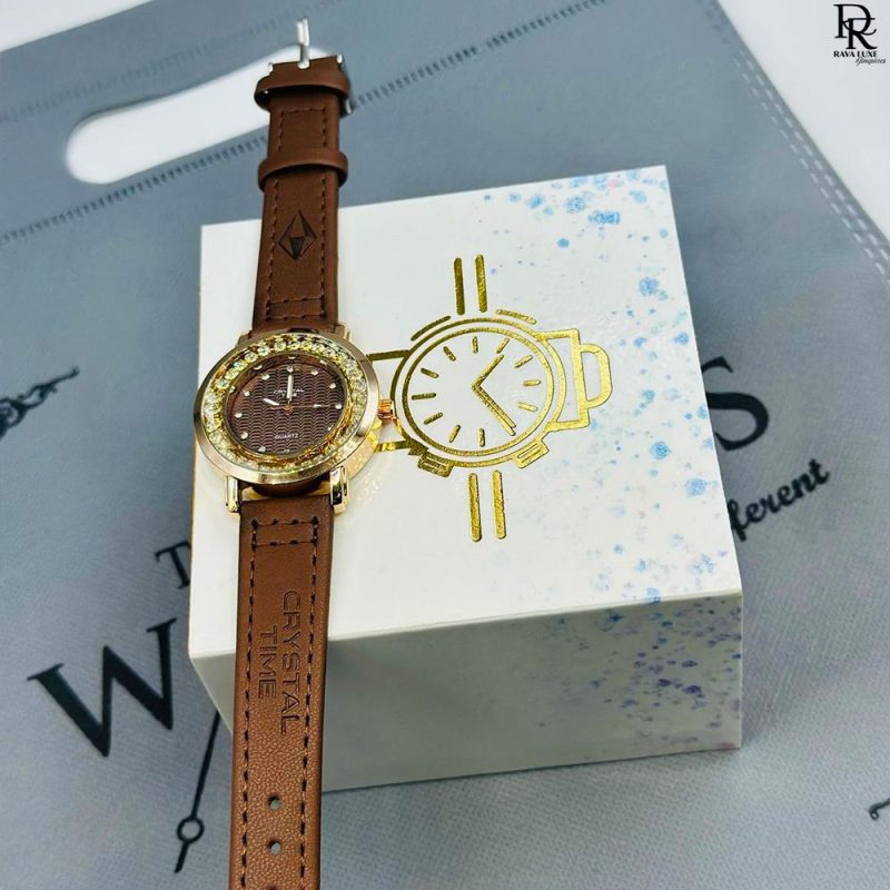 Crystal Time Gents Watch | Movado Style Dial | Premium Look
