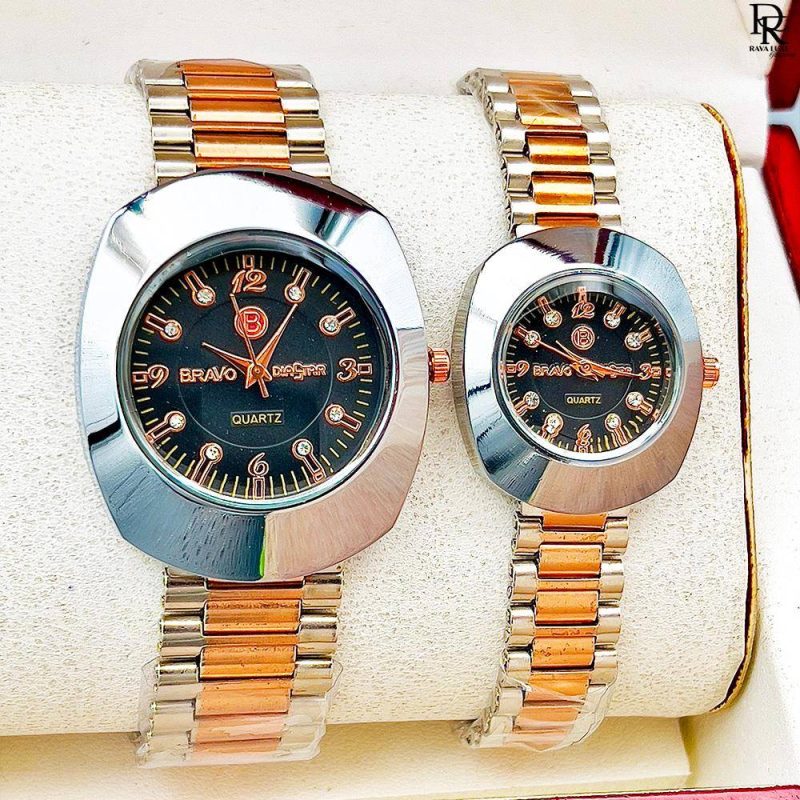 Bravo Couple Watches | Famous Anda Model | Stainless Steel | Rs. 1700/- Only!