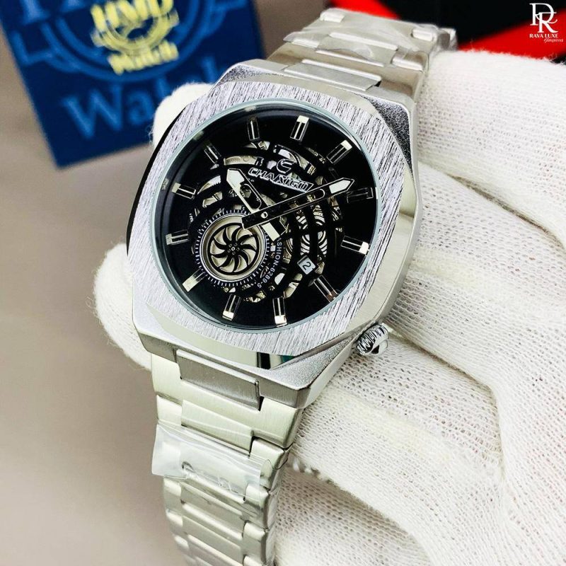 CHAXIGO 6829 Men's Watch | Water Resistant | Date Just | Inner Dial Working