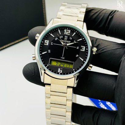 CHAXIGO 7366 | Dual Time | Water-Resistant Stainless Steel Watch