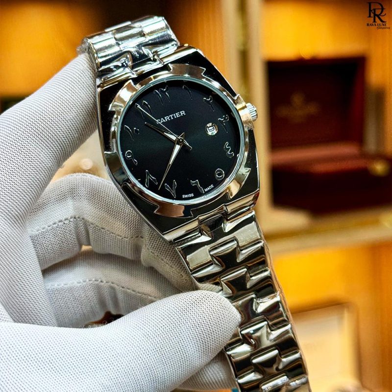 CARTIER Men's Watch | Second Copy | Quartz | Butterfly Lock | Premium Finishing