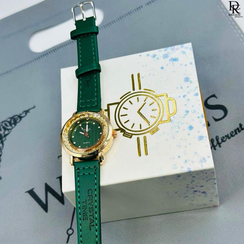Crystal Time Gents Watch | Movado Style Dial | Premium Look