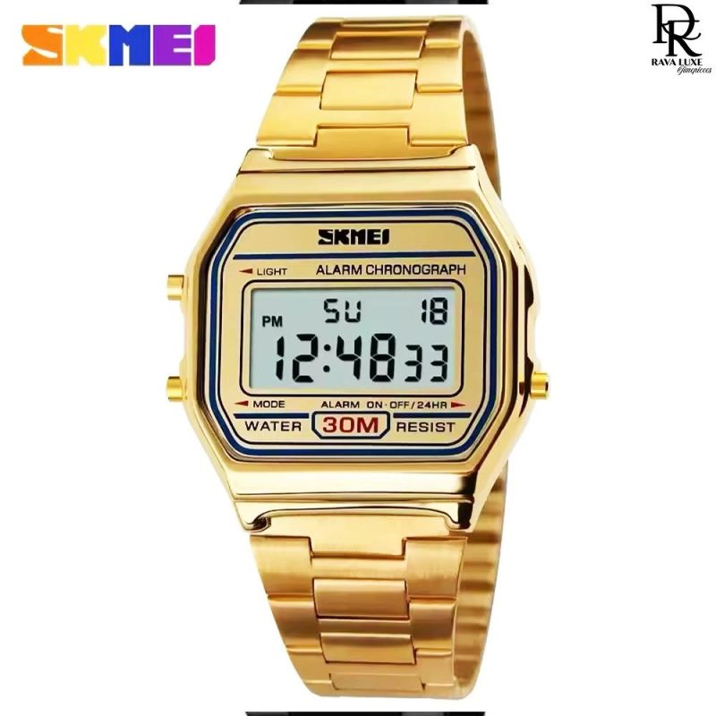 SKMEI Watch, Sports Watch, Waterproof Watch, Digital Watch, Alarm & Stopwatch, Outdoor Watch, Premium Quality