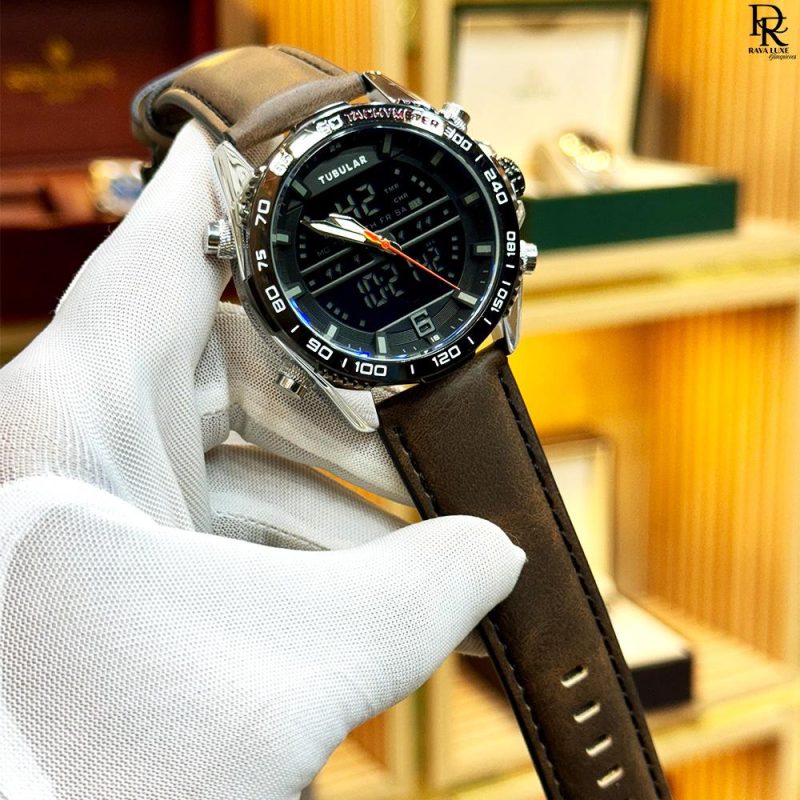 TUBULAR Original Watch | Analog & Digital | Leather Strap