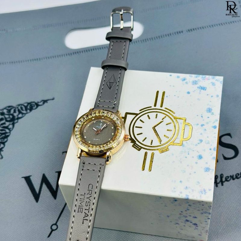 Crystal Time Gents Watch | Movado Style Dial | Premium Look