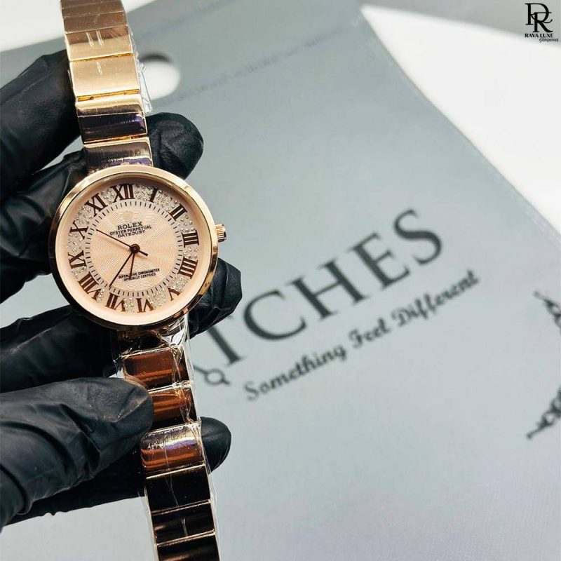 Rolex Ladies Chain Watch | Stylish & Elegant | Multiple Colors