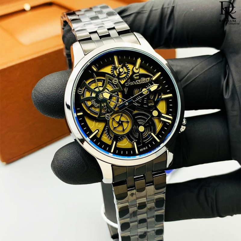 CHAXIGO Men's Watch | Water Resistant | Date Just | Inner Dial Working