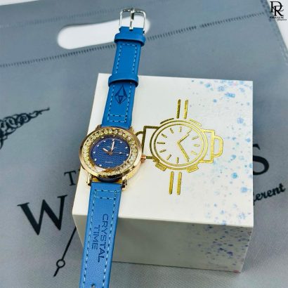 Crystal Time Gents Watch | Movado Style Dial | Premium Look