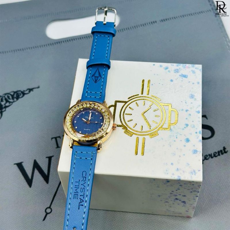 Crystal Time Gents Watch | Movado Style Dial | Premium Look