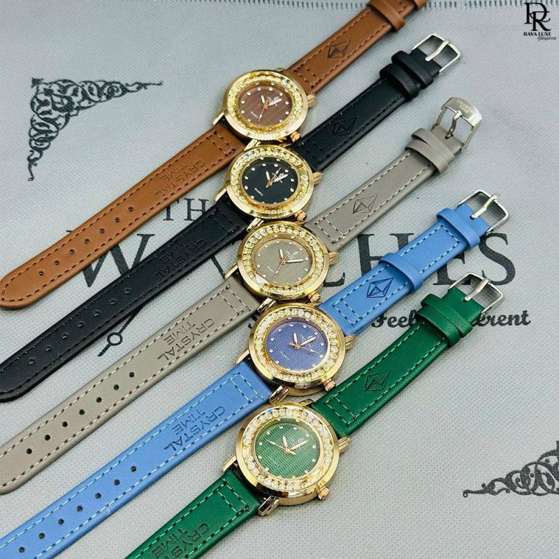 Crystal Time Gents Watch | Movado Style Dial | Premium Look