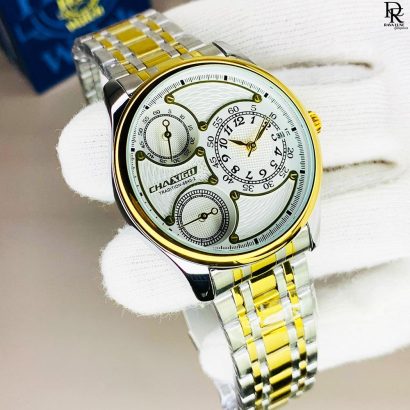 CHAXIGO 6840G Men's Watch | 3 Dial Working | Water Resistant | Rs. 3500/- Only!
