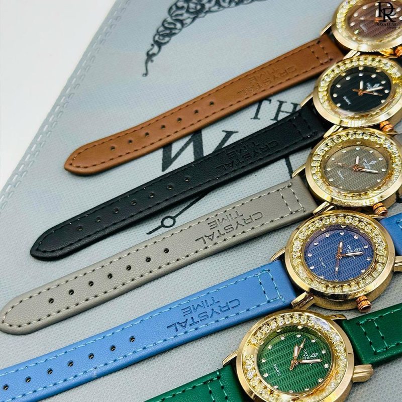 Crystal Time Gents Watch | Movado Style Dial | Premium Look
