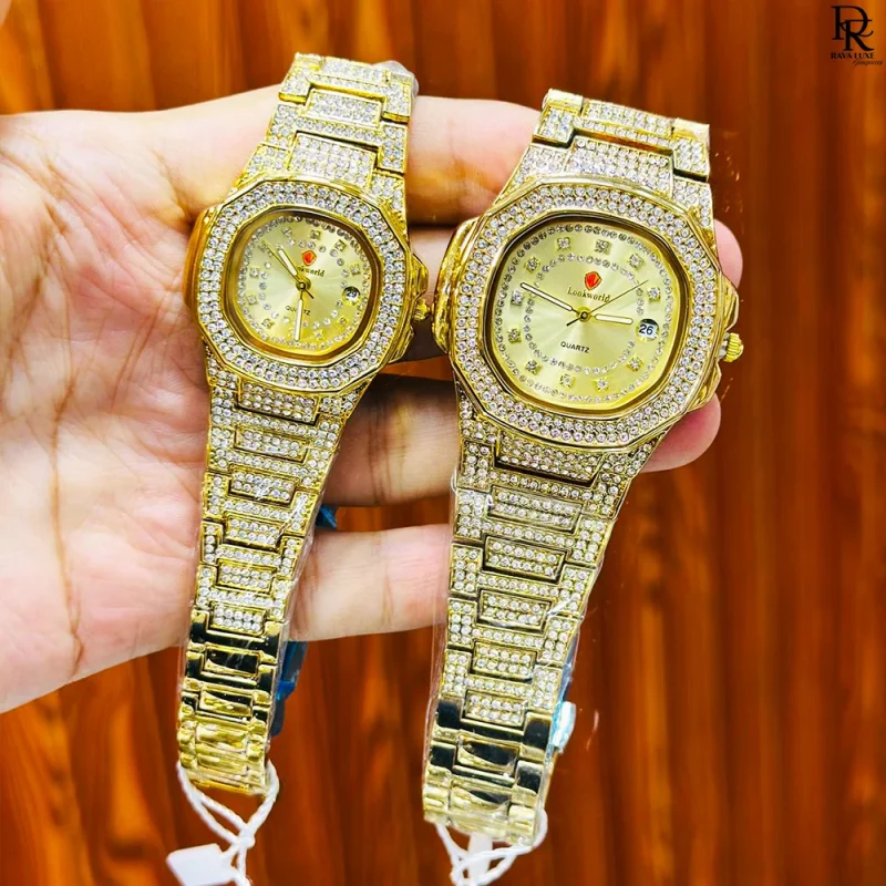 LOOKWORLD – Elegant Full Stone Watch