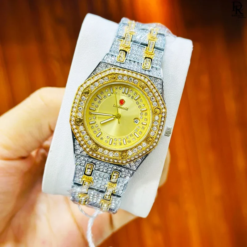 LOOKWORLD – Elegant Full Stone Watch