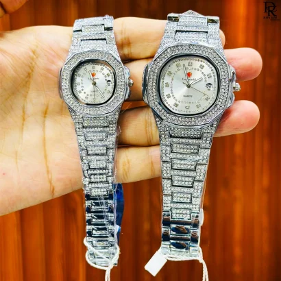 LOOKWORLD – Elegant Full Stone Watch