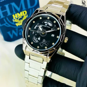 Universe Point Men’s Skeleton Watch – Elegant & Stylish