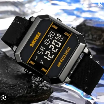 SKMEI 1848 BK | Digital Watch | Water Resistant | Metal Case