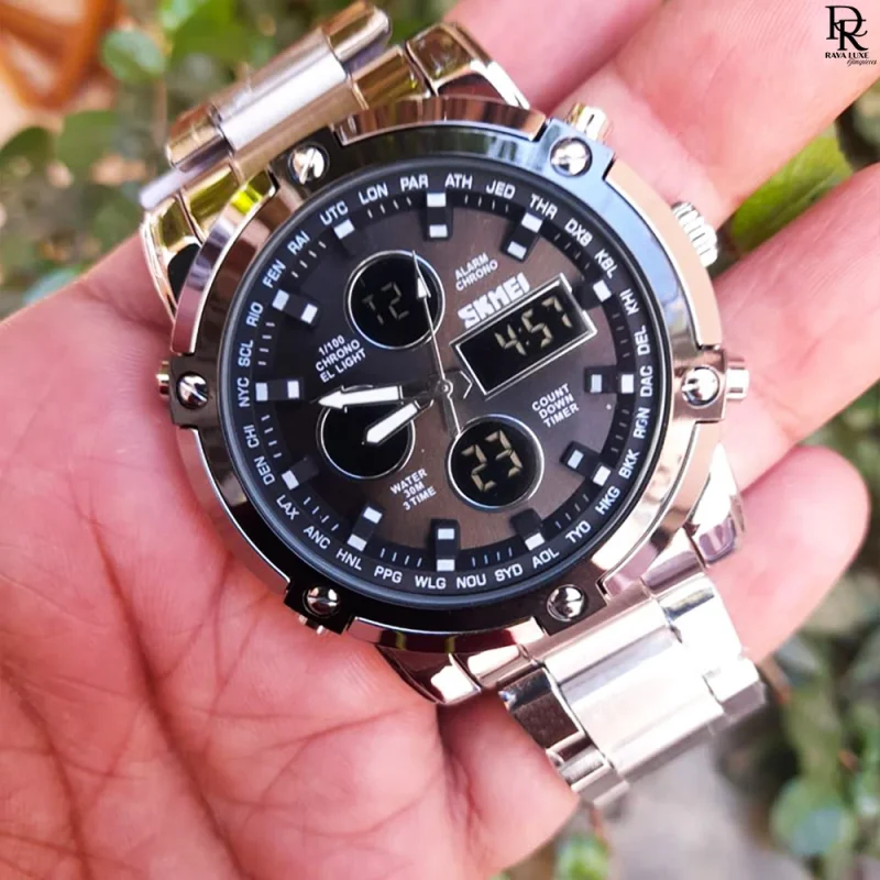 SKMEI 1389 Original | Premium Stainless Steel Watch