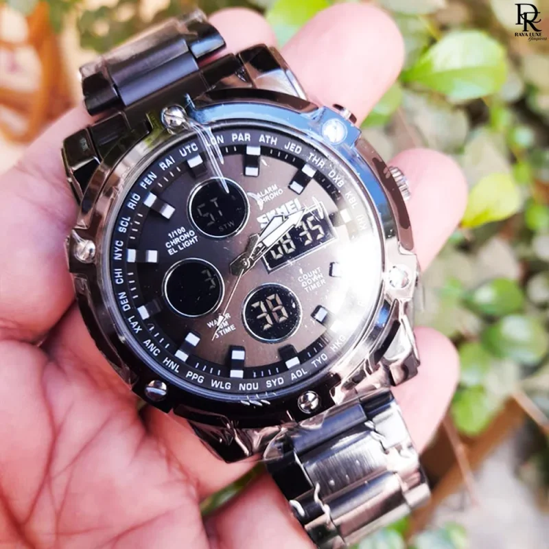 SKMEI 1389 Original | Premium Stainless Steel Watch