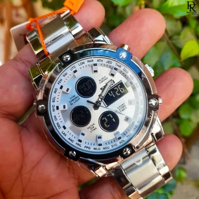 SKMEI 1389 Original | Premium Stainless Steel Watch