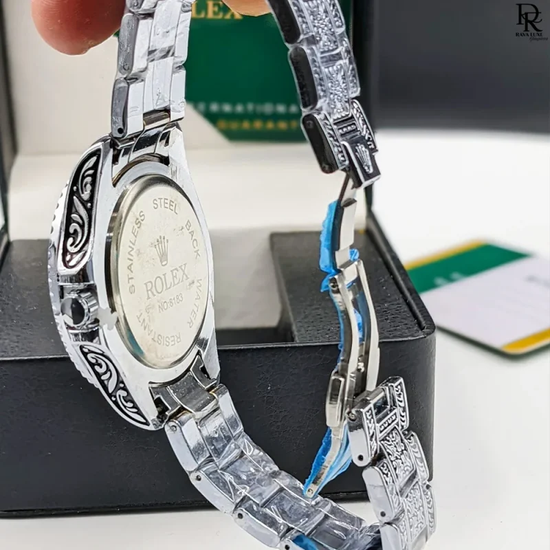 Rolex Men’s Watch – Engraved Design & Premium Finish