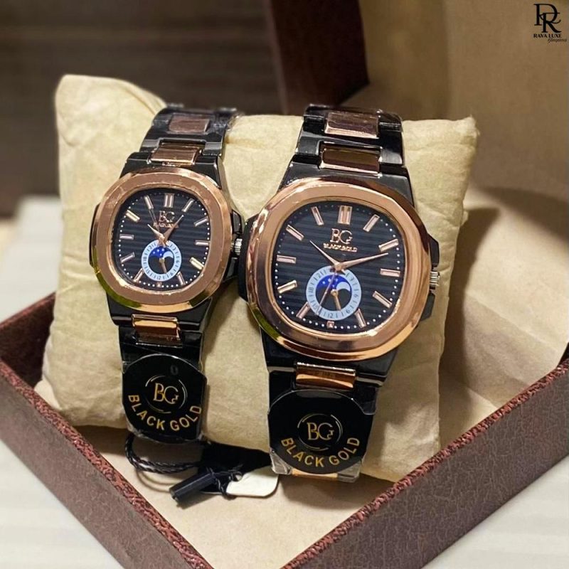 BLACK GOLD | Patek Philippe-Inspired Pair Watch | New Attractive Colours