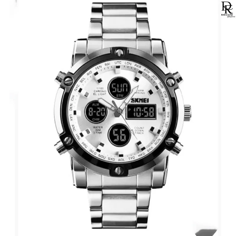 SKMEI 1389 Original | Premium Stainless Steel Watch