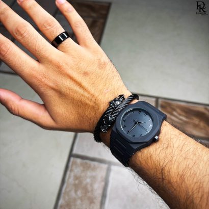 🖤 Arabic Black Dubai Watch