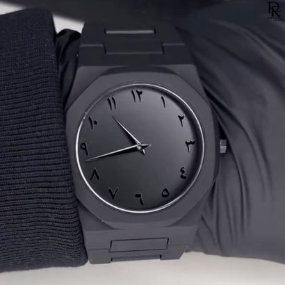 🖤 Arabic Black Dubai Watch