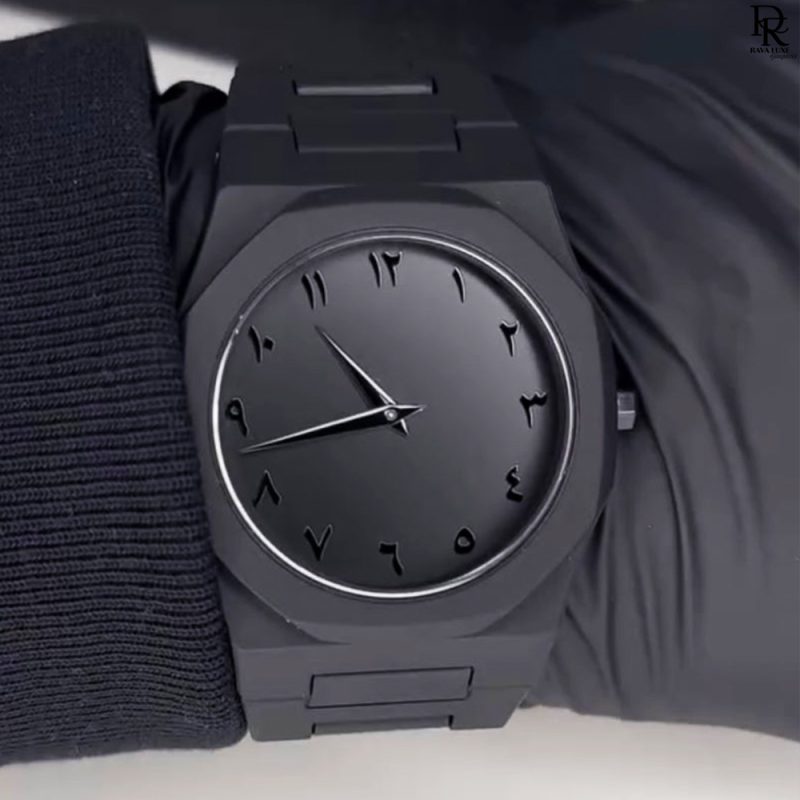 🖤 Arabic Black Dubai Watch