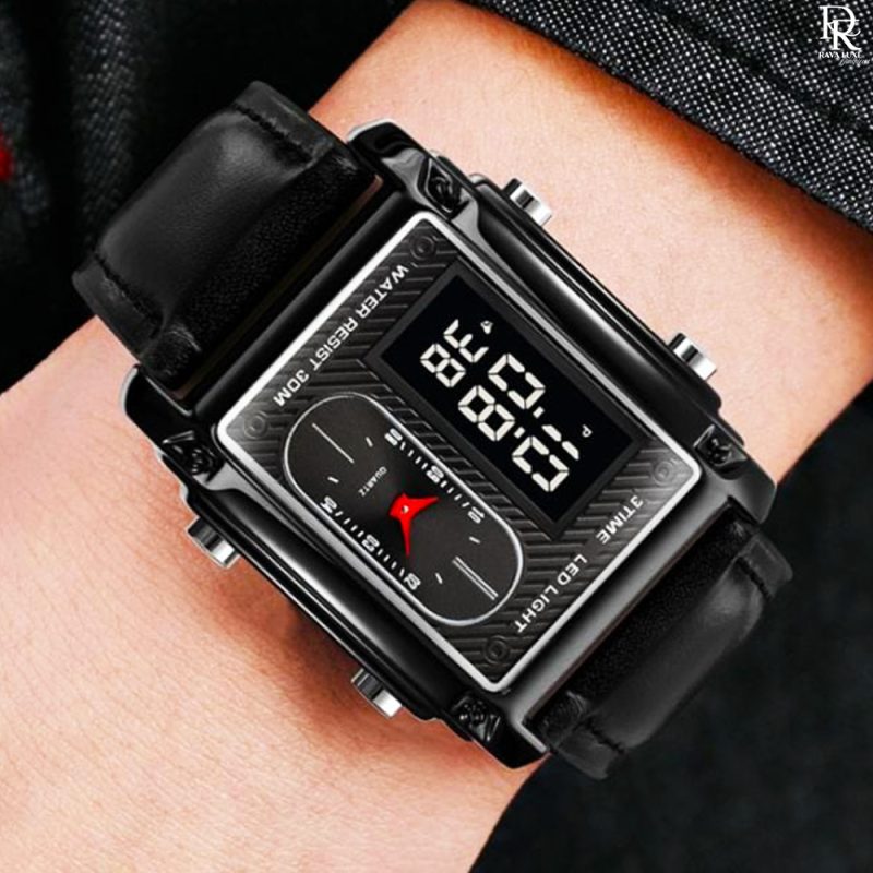 SKMEI Original Watch – Digital & Analogue Multifunction