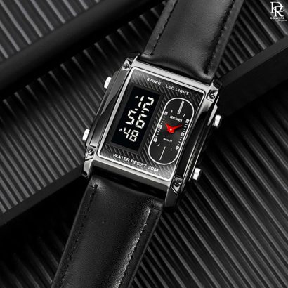 SKMEI Original Watch – Digital & Analogue Multifunction