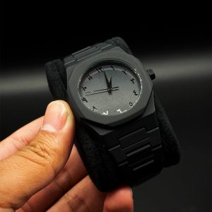 π€ Arabic Black Dubai Watch