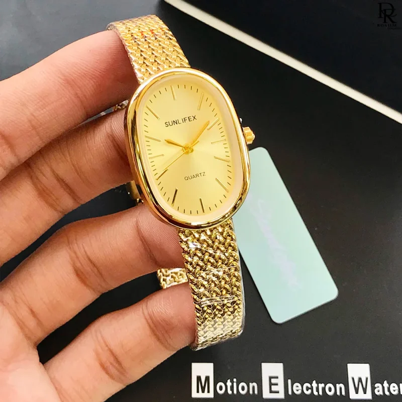 SUNLIFEX Women’s Oval Dial Watch – 2025 Model